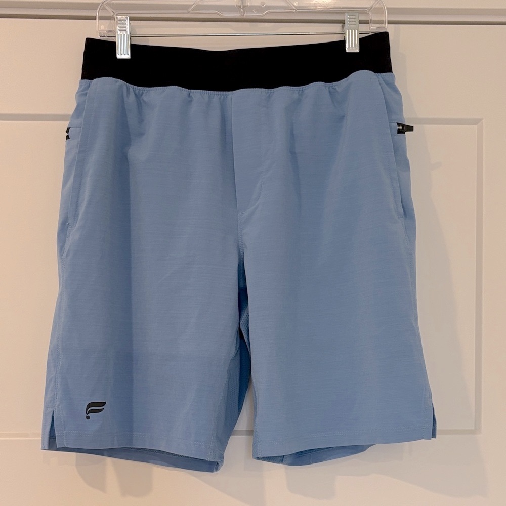 Fabletics Light Blue Men's Athletic Shorts